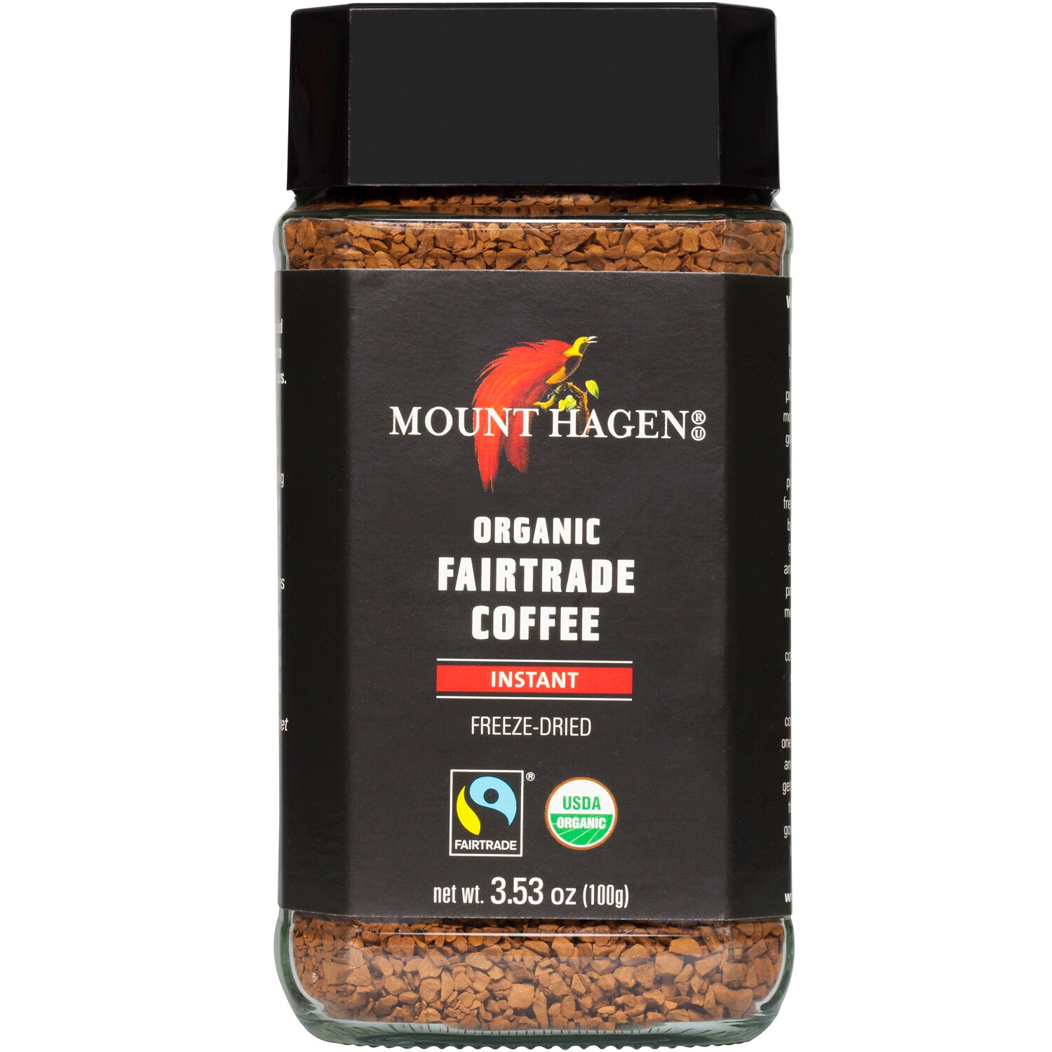 Mount Hagen Organic Fairtrade Freeze-Dried Instant Coffee
