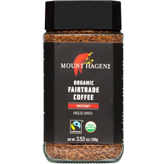 Mount Hagen Organic Fairtrade Freeze-Dried Instant Coffee