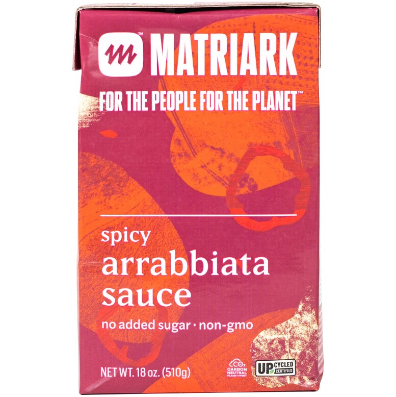 Matriark Foods Upcycled Spicy Arrabbiata Sauce