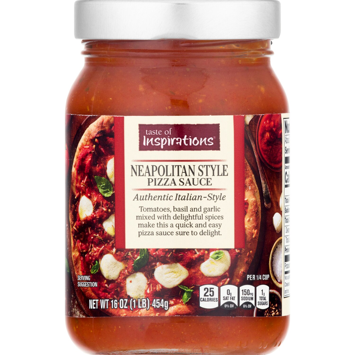 Taste of Inspirations Neapolitan Style Pizza Sauce