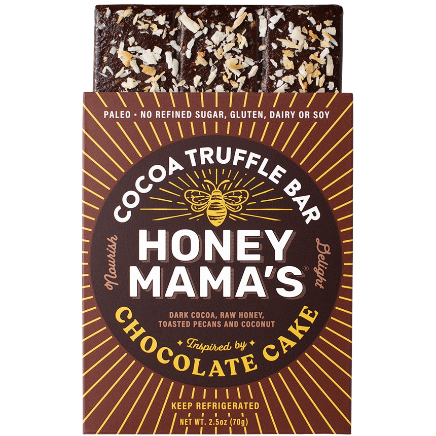 Honey Mama's Cocoa Truffle Bar, Chocolate Cake