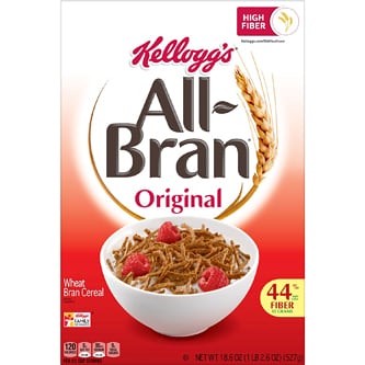 Kellogg's All-Bran Wheat Bran Cereal, Original