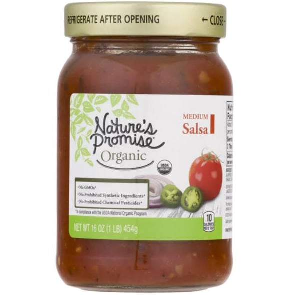 Nature's Promise Organic Salsa, Medium