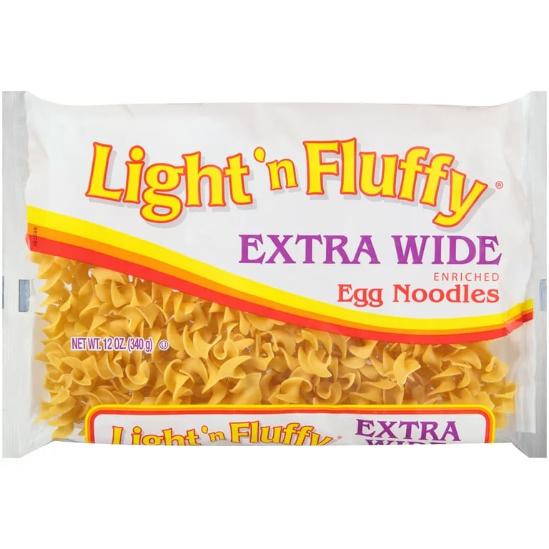 Light 'n Fluffy Egg Noodles, Extra Wide