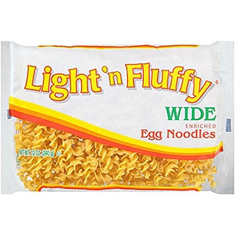Light 'n Fluffy Egg Noodles, Wide