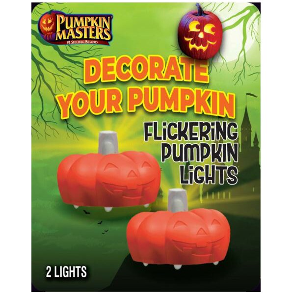 Pumpkin Masters Flickering Pumpkin Lights