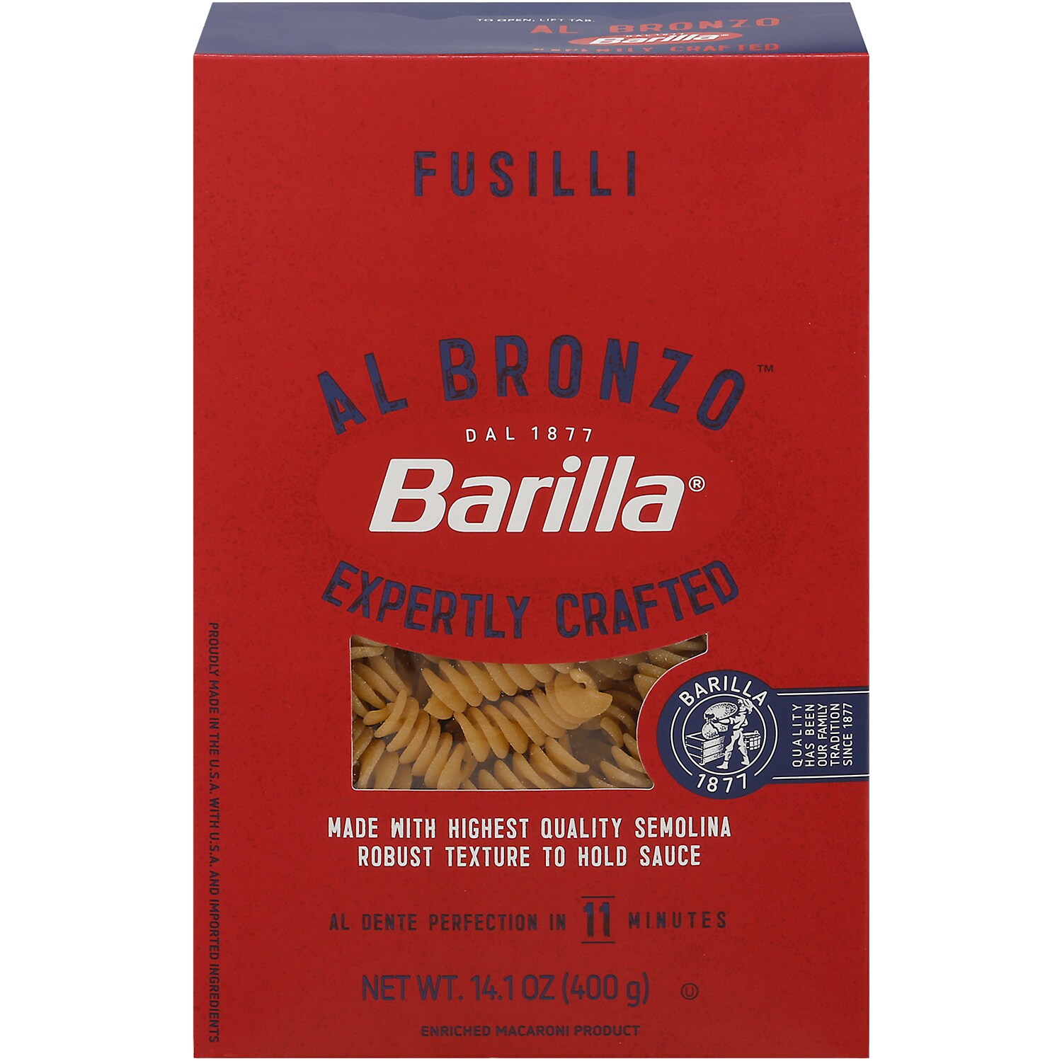 Barilla Al Bronzo Fusilli