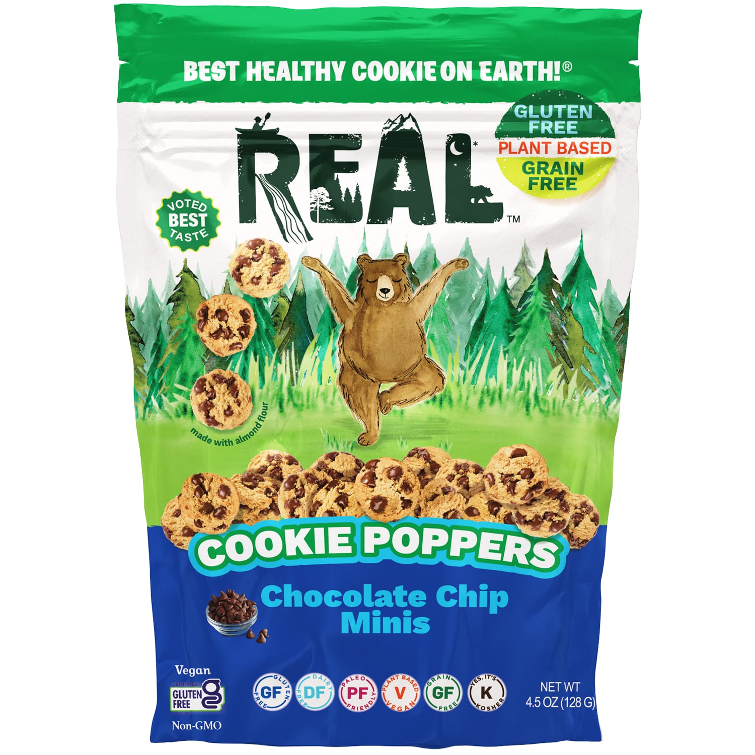 REAL Cookie Poppers, Chocolate Chip Minis