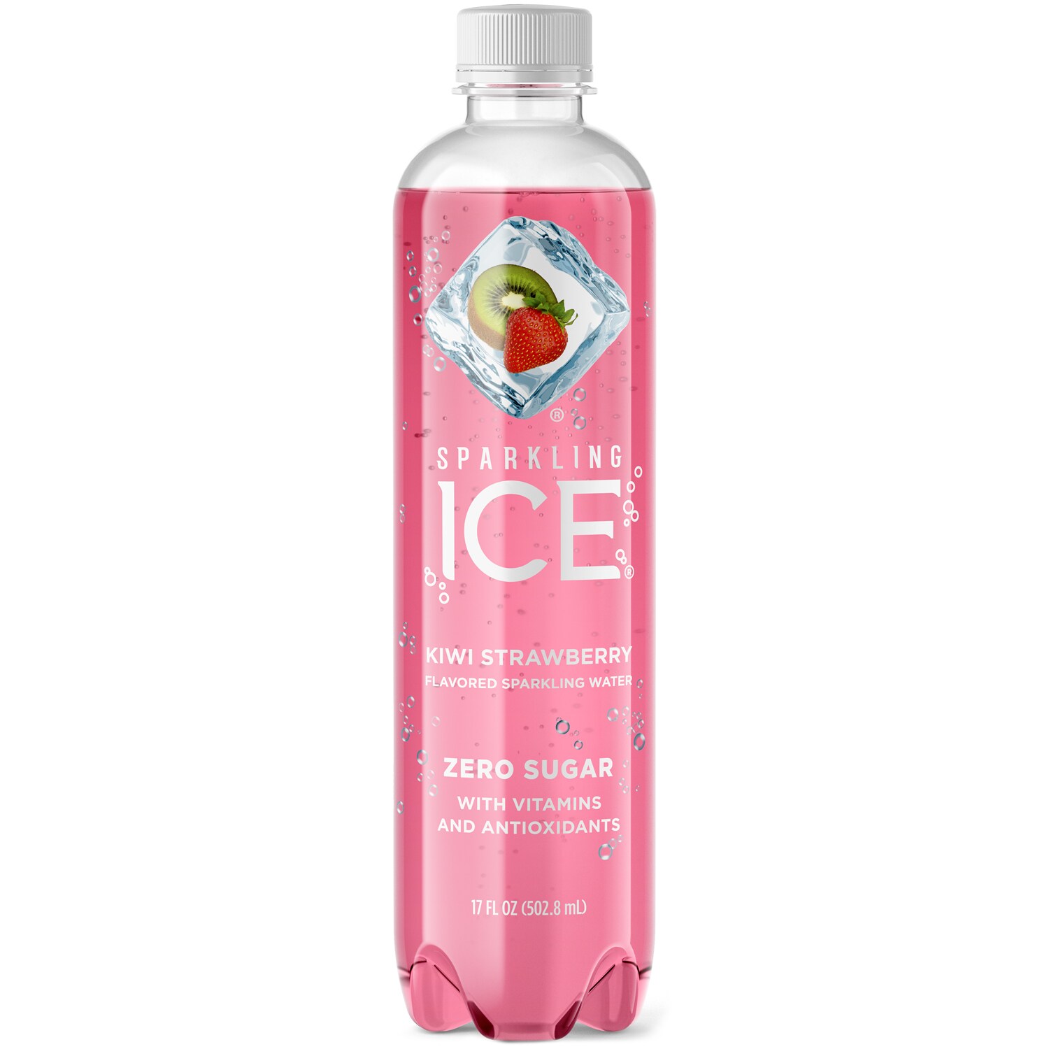 Sparkling Ice Sparkling Water, Kiwi Strawberry, Plastic Bottle