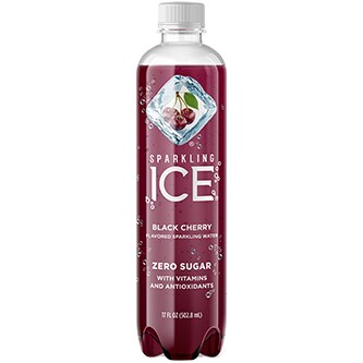 Sparkling Ice Sparkling Water, Black Cherry, Plastic Bottle