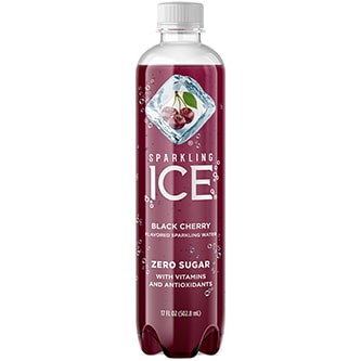 Sparkling Ice Sparkling Water, Black Cherry, Plastic Bottle