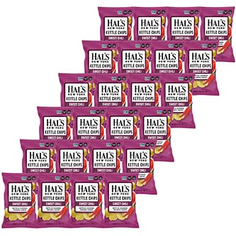 Hal's New York Kettle Cooked Potato Chips, Sweet Chili