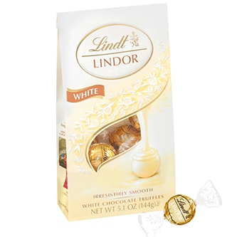 Lindt Lindor Truffles, White Chocolate