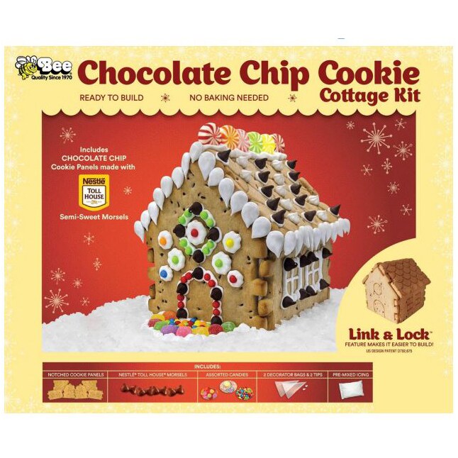 Bee Chocolate Chip Cookie Cottage Kit