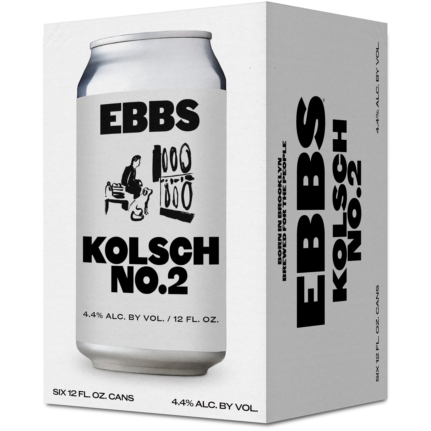 EBBS Brewing Co. Kolsch No. 2, Cans