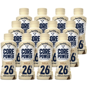 Core Power High Protein Milk Shake, Vanilla, Plastic Bottles