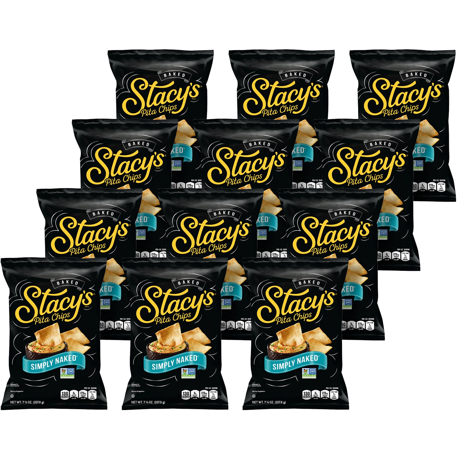 Stacy's Pita Chips, Simply Naked, Case