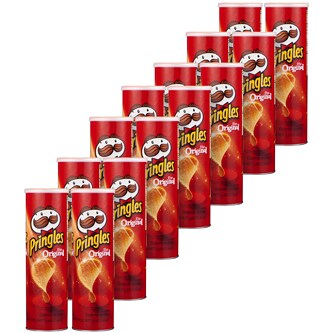Pringles Potato Crisps, Original, Case