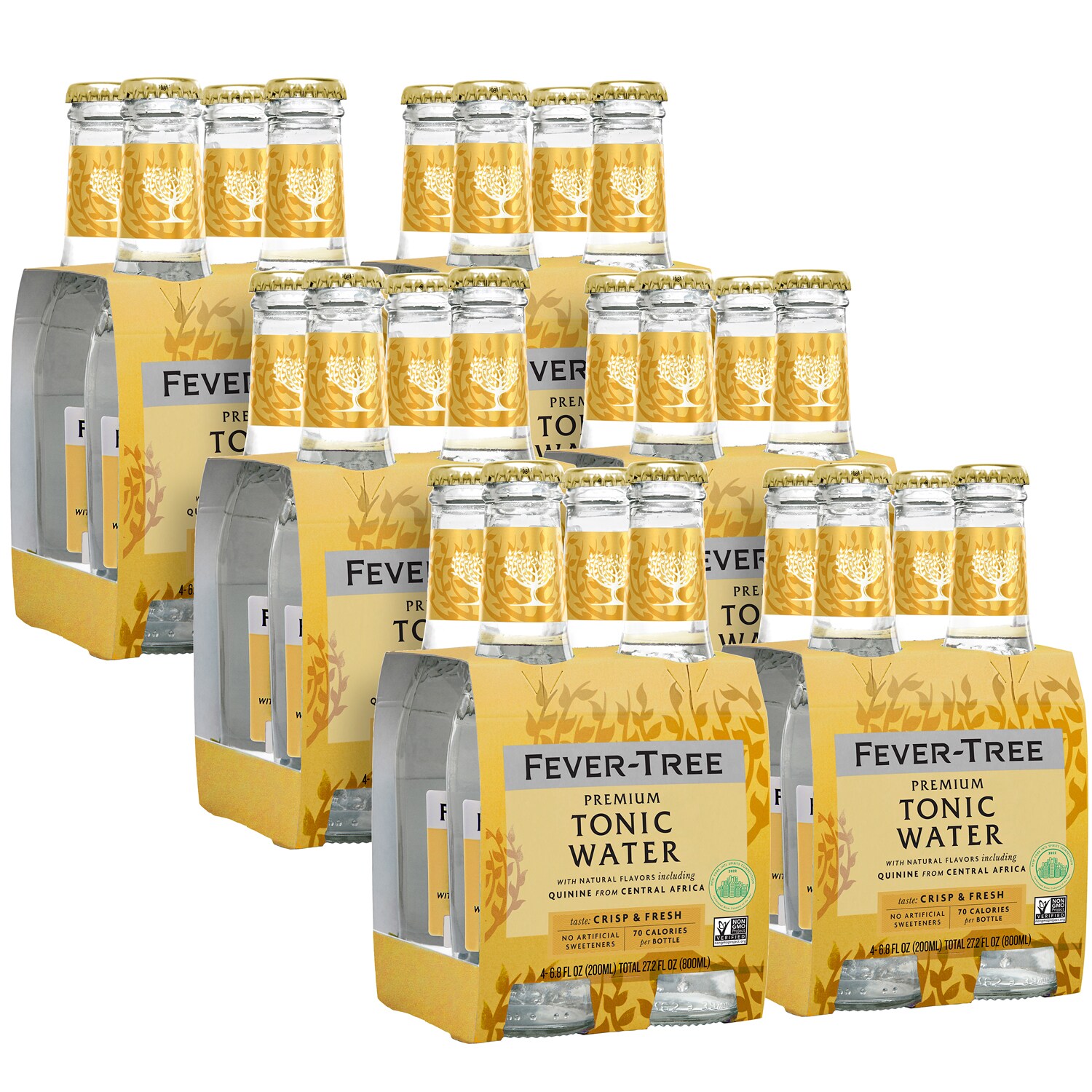 Fever-Tree Premium Indian Tonic Water, Glass Bottles