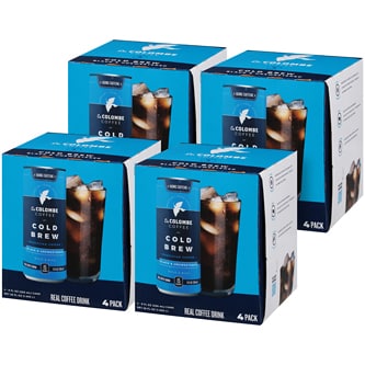 La Colombe Cold-Pressed Coffee, Brazilian, Cans