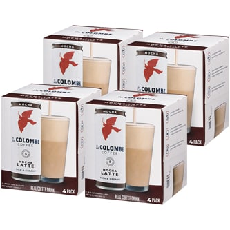La Colombe Cold-Pressed Espresso Draft Latte, Mocha, Cans