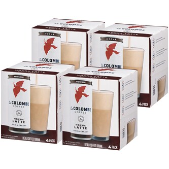 La Colombe Cold-Pressed Espresso Draft Latte, Mocha, Cans