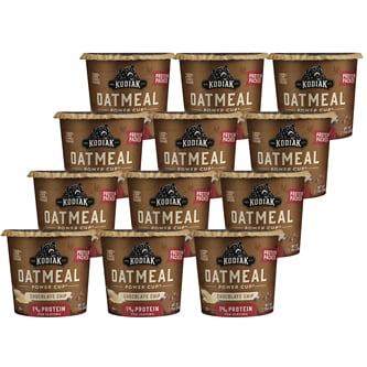 Kodiak Oatmeal Power Cups, Chocolate Chip