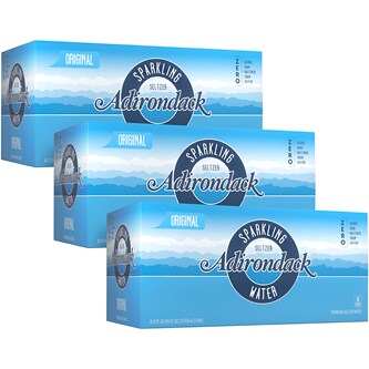 Adirondack Seltzer, Original, Cans