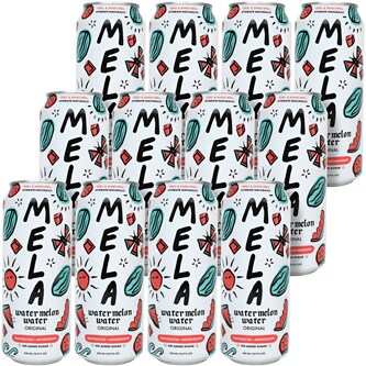 Mela Watermelon Water, Original, Cans