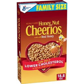 General Mills Honey Nut Cheerios Cereal