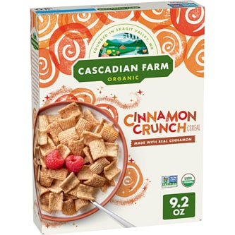 Cascadian Farm Organic Cinnamon Crunch Cereal