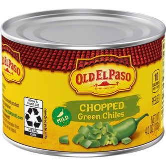 Old El Paso Chopped Green Chiles 