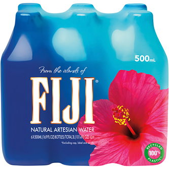 FIJI Natural Artesian Water, Plastic Bottles