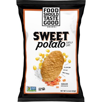 Food Should Taste Good Sweet Potato Tortilla Chips