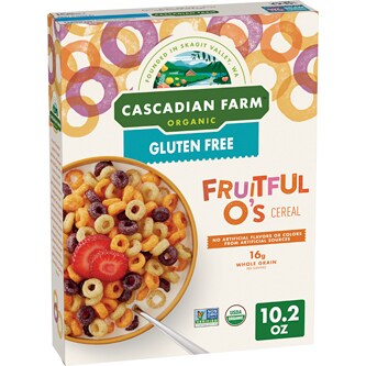 Cascadian Farm Organic Kids Fruitful O's Cereal