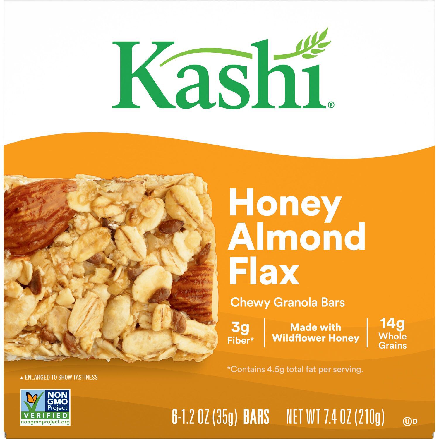 Kashi Chewy Granola Bars, Honey Almond Flax 
