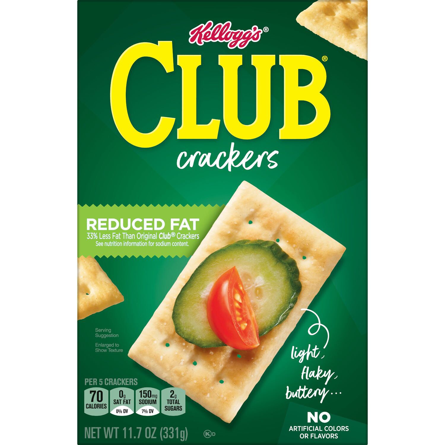 Kellogg's Reduced Fat Club Crackers