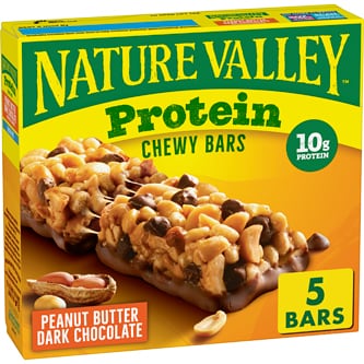 Nature Valley Protein Chewy Bars, Peanut Butter Dark Chocolate