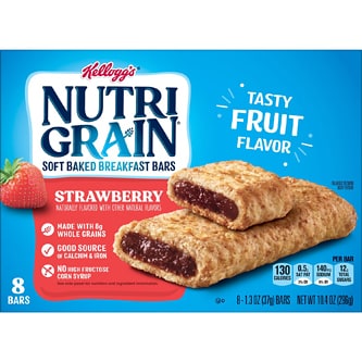 Kellogg's Nutri-Grain Soft Baked Breakfast Bars, Strawberry