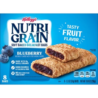 Kellogg's Nutri-Grain Soft Baked Breakfast Bars, Blueberry