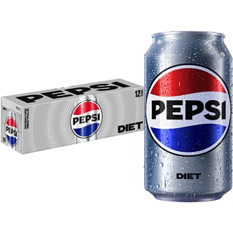 Diet Pepsi Cola, Cans