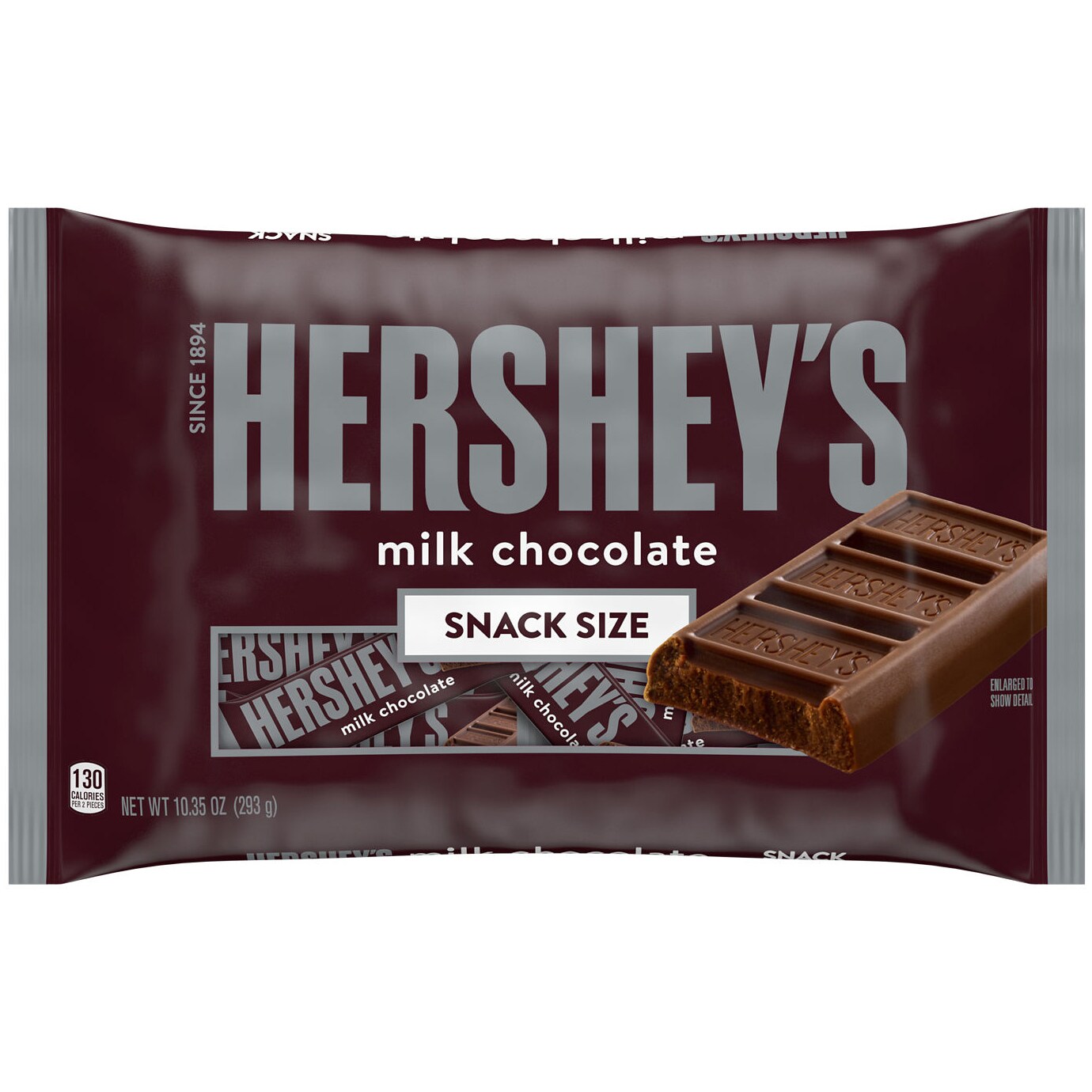 Hershey's Milk Chocolate Bars, Snack Size