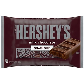 Hershey's Milk Chocolate Bars, Snack Size