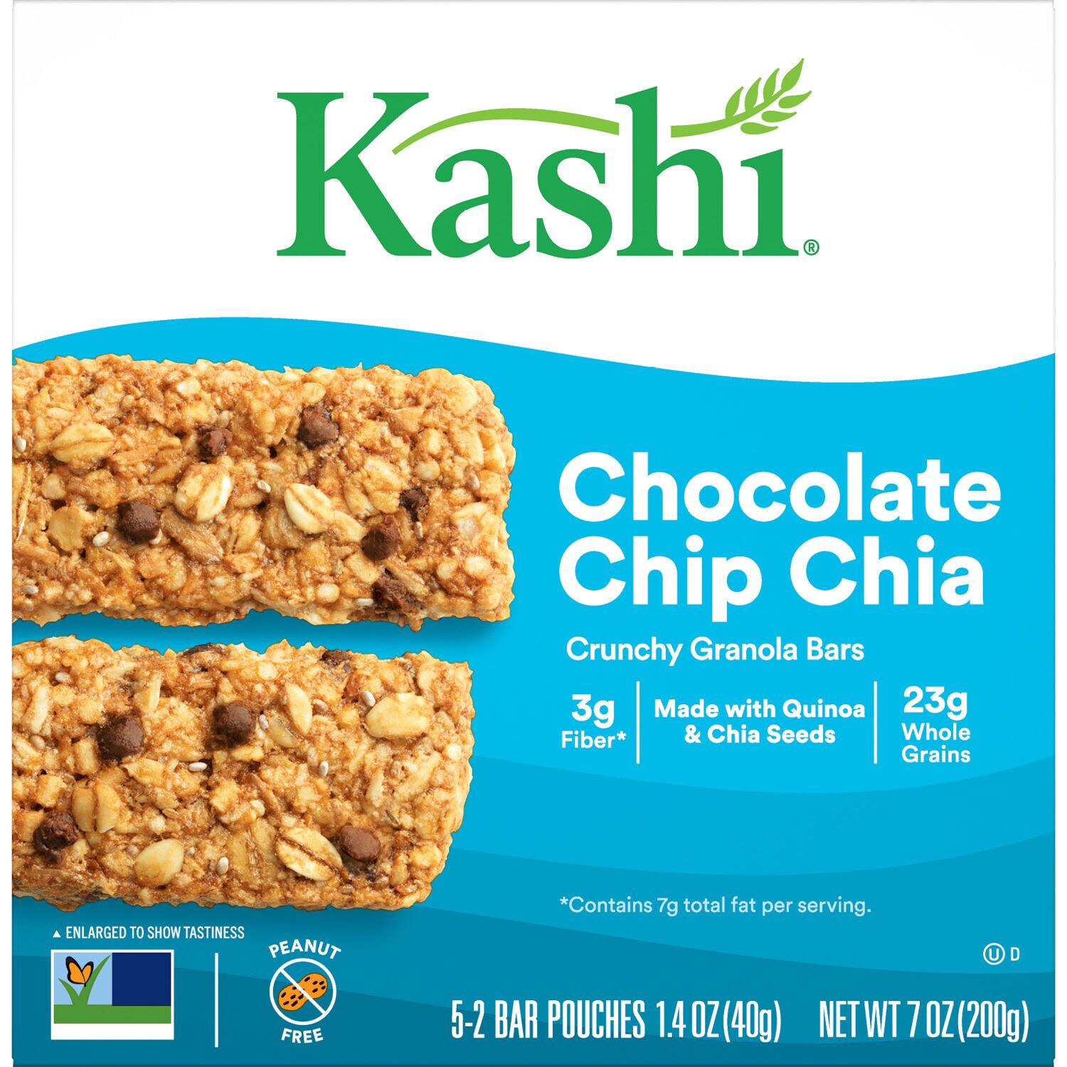 Kashi Crunchy Granola and Seed Bar, Chocolate Chip Chia