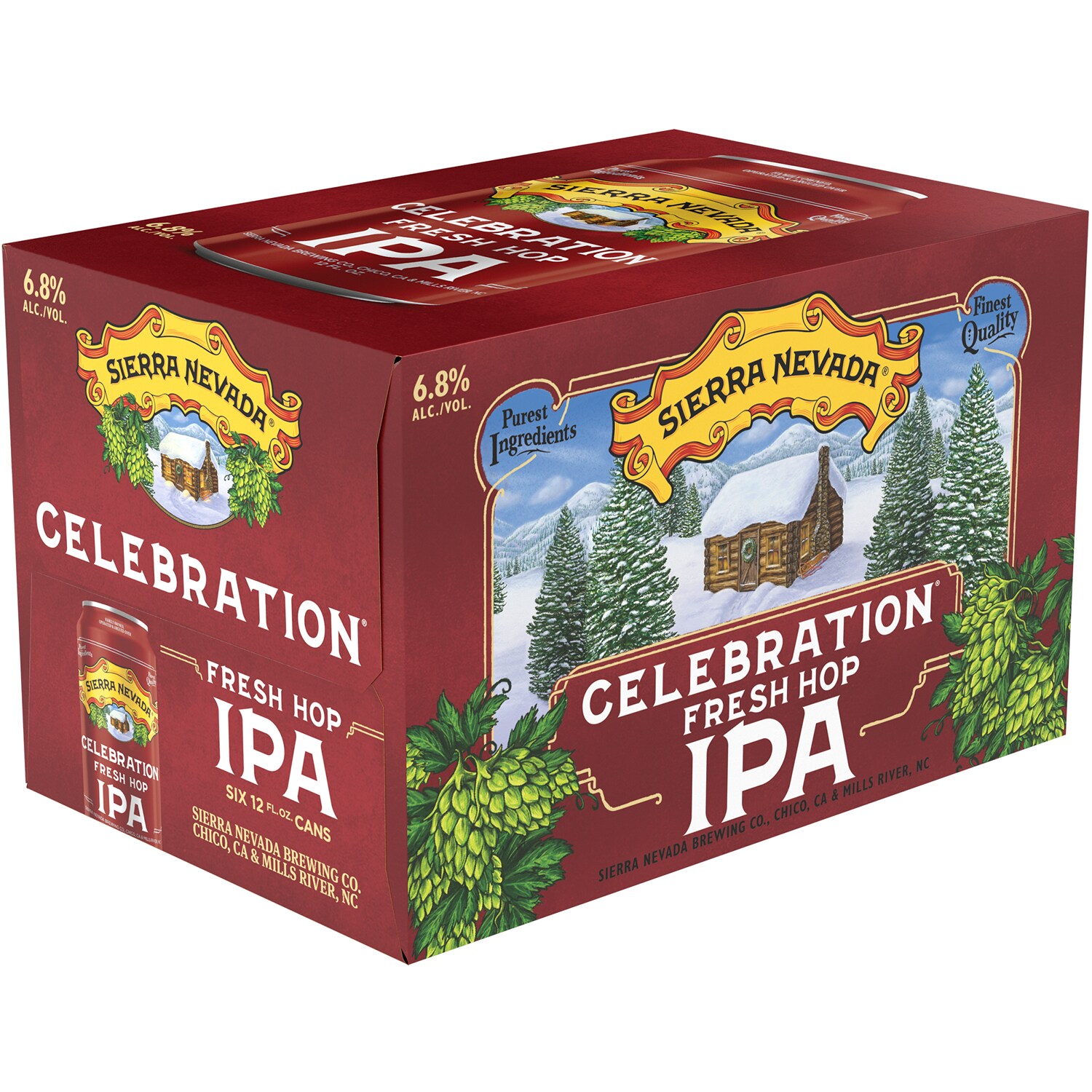 Sierra Nevada Celebration Fresh Hop IPA, Cans