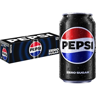 Pepsi Cola, Zero Sugar, Cans
