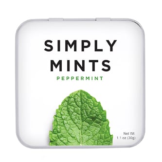 Simply Gum Peppermint Mints