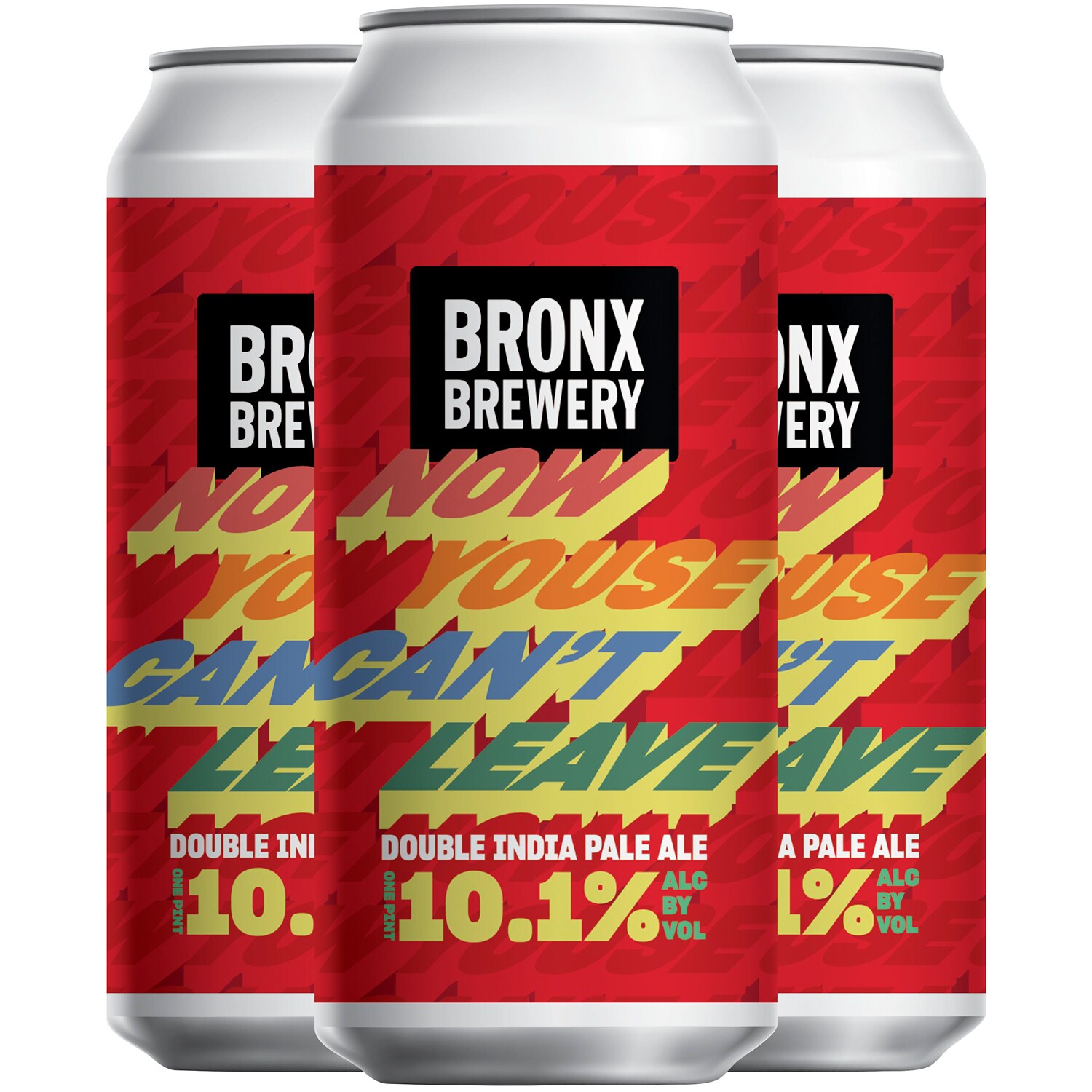 Bronx Brewery Now Youse Can't Leave Double IPA, Cans