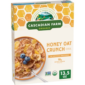 Cascadian Farm Organic Honey Oat Crunch Cereal