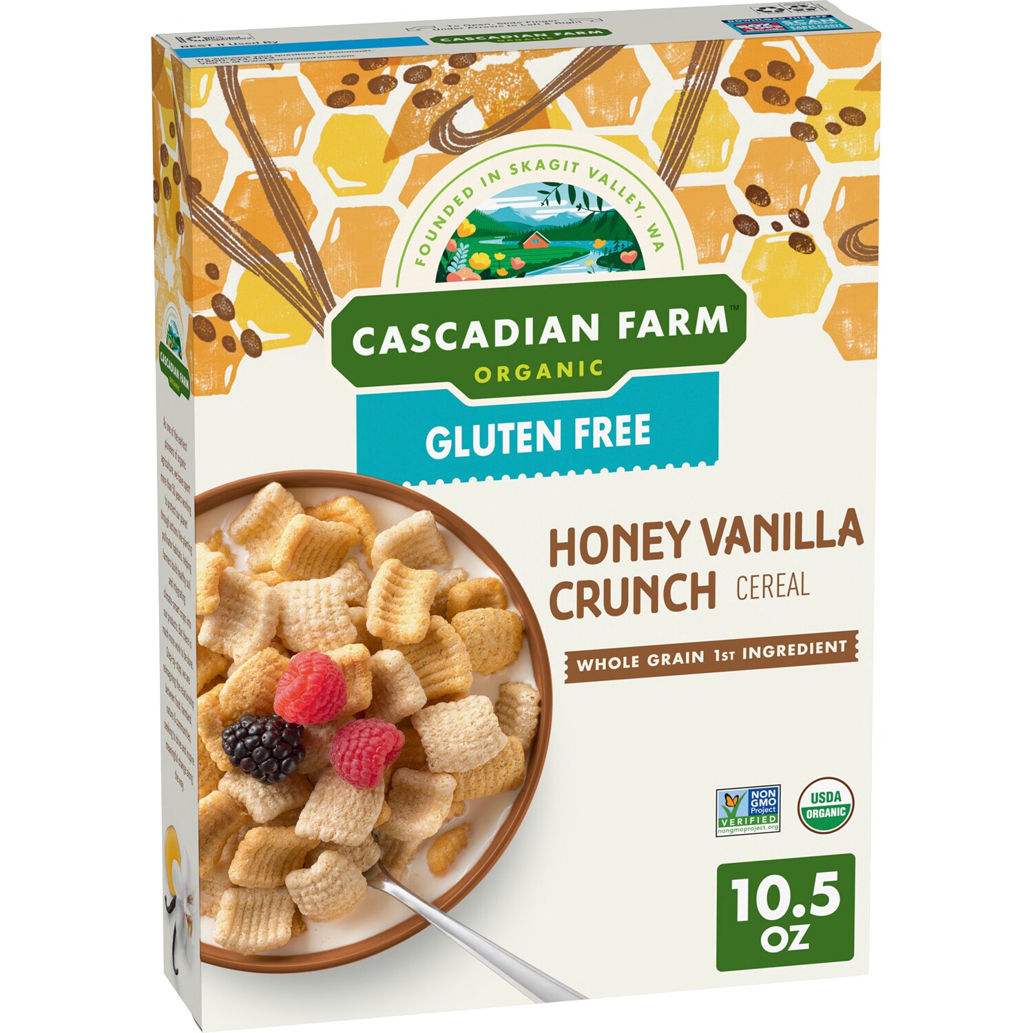 Cascadian Farm Organic Gluten Free Honey Vanilla Crunch Cereal